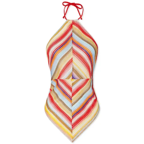 Halter Neck Scarf Top
