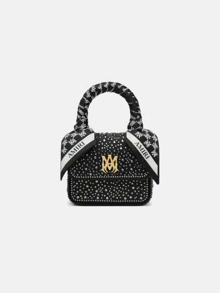 WOMEN - WOMEN'S CRYSTAL NANO MA BAG - Black