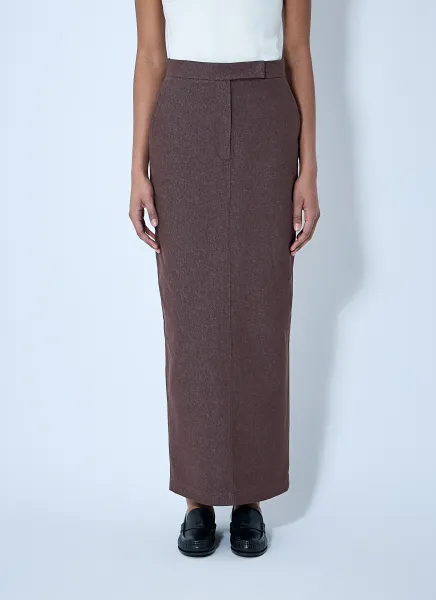 Tailored Midi Skirt