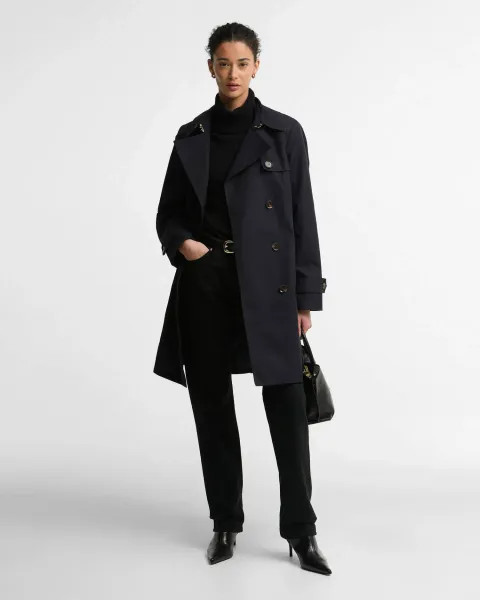 Short Greta Showerproof Trench Coat