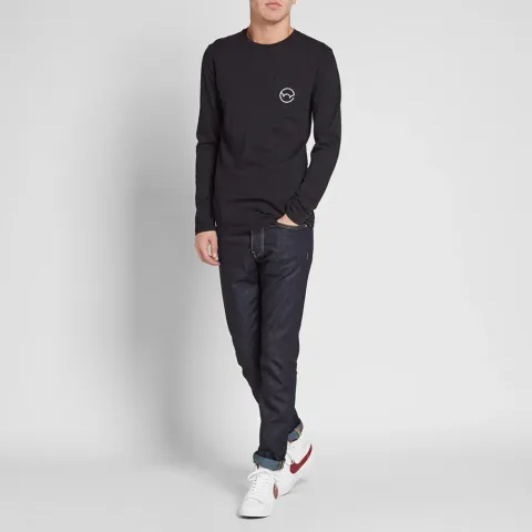 Long Sleeve Pocket Logo Type 4 Tee