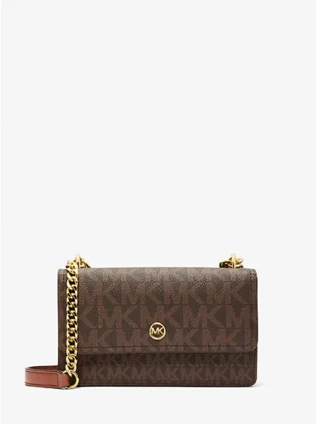Michael Kors Abbott Small Signature Logo Shoulder Bag