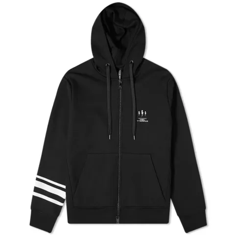 Lightning Bolt Logo Zip Hoodie
