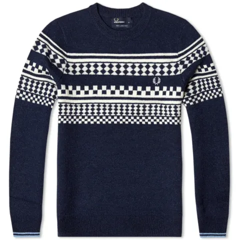 Fred Perry Tipped Ireland Knit Sweater