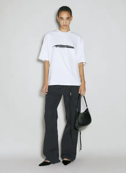 Marike Feather Print T-Shirt