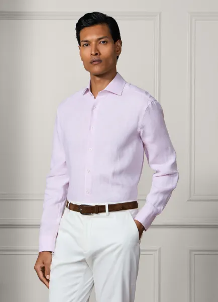 Tailored Fit Linen Shirt