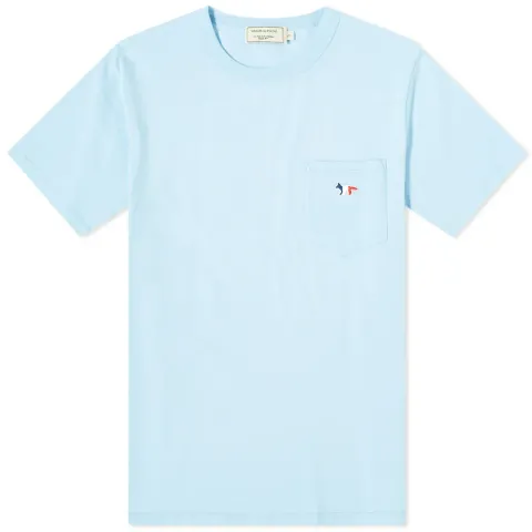 Maison Kitsuné Tricolor Fox Pocket Tee