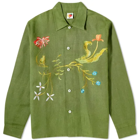 Embroidered Garden Shirt