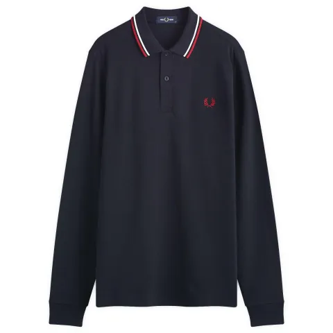 Long Sleeve Twin Tipped Polo