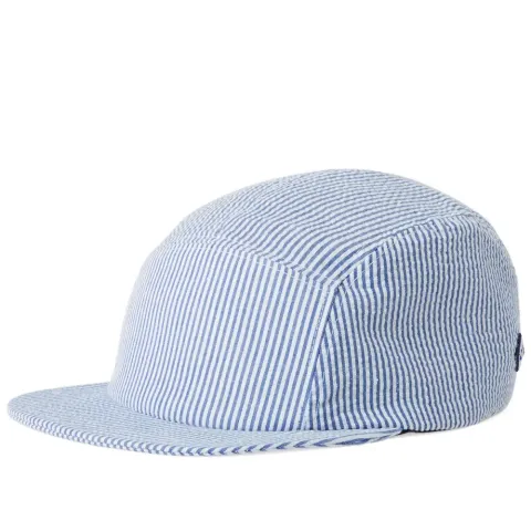 Seersucker 5 Panel Cap