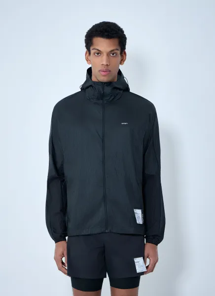 Hooded Windbreaker Jacket