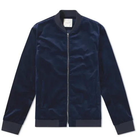 Velour Rib Blouson