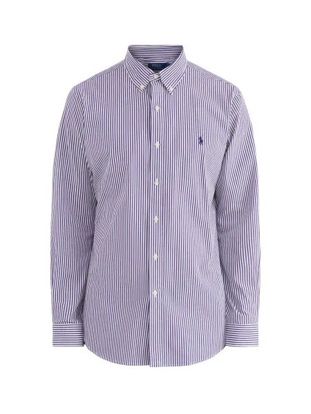 Polo Ralph Lauren Cotton Custom Fit Striped Poplin Shirt