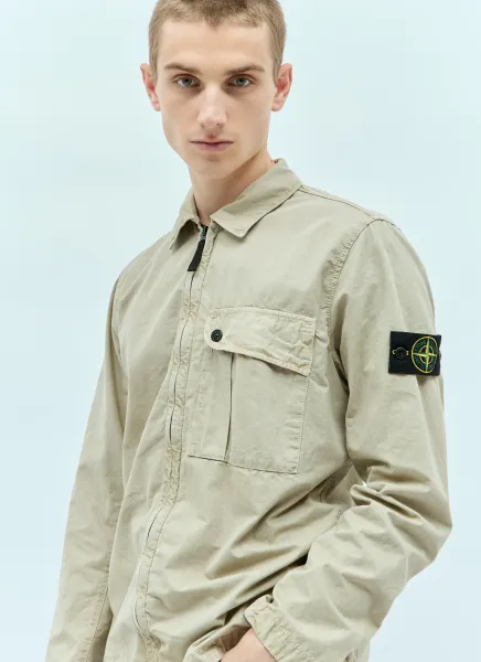 Logo Patch Overshirt