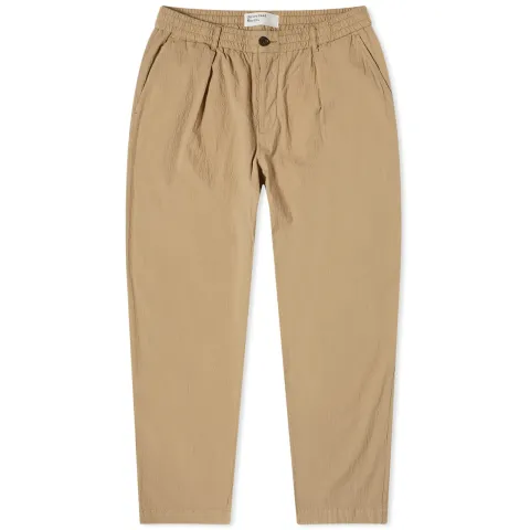 Seersucker Pleated Pant
