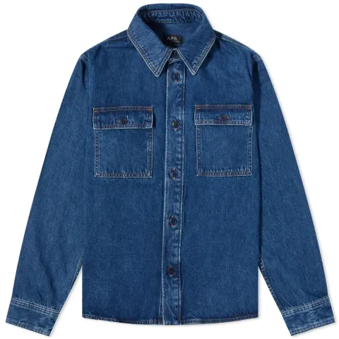A.P.C. Bastian Denim Overshirt