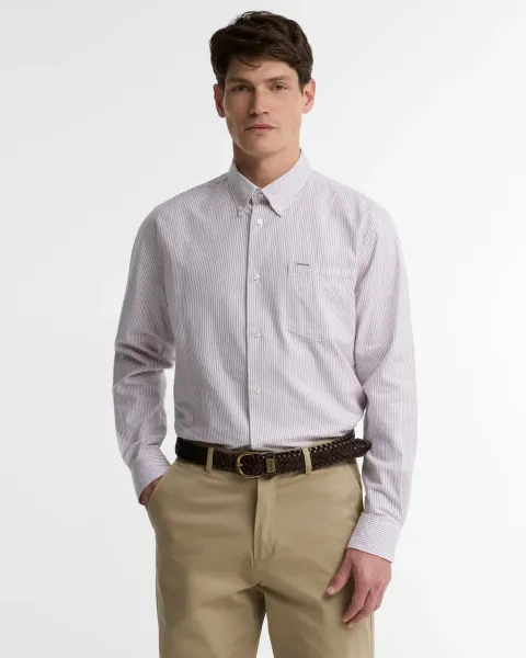 Sheldane Striped Regular Long-Sleeved Shirt