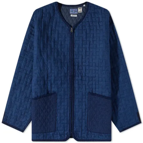 Indigo Two Tone Quilt Liner Jacket