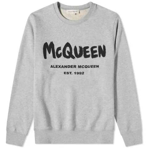 Graffiti Logo Crew Sweat