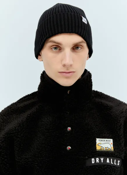Ribbed Beanie Hat