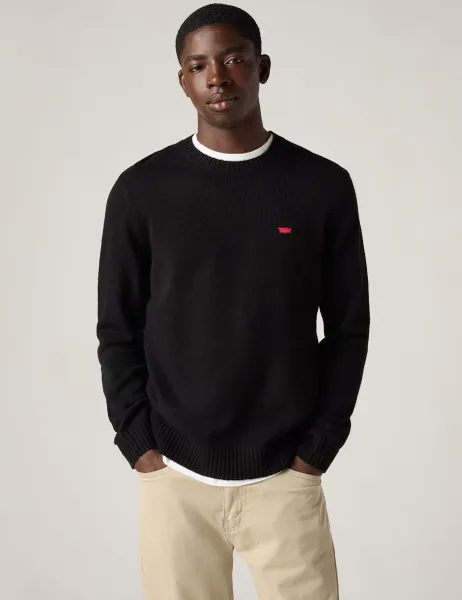 Levi's Levi's Wool Rich Crew Neck Sweatshirt Black