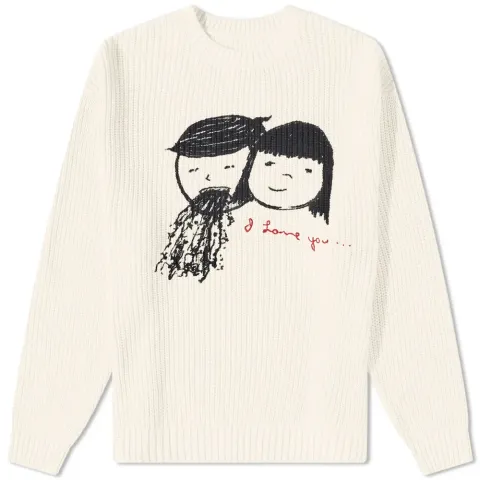 I Love You Crew Knit