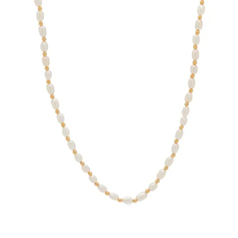 Seed Pearl Beaded Necklace