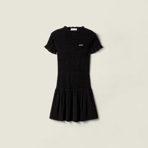 Georgette mini-dress