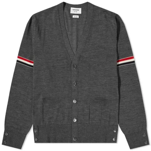 Grosgrain Armband Merino Cardigan