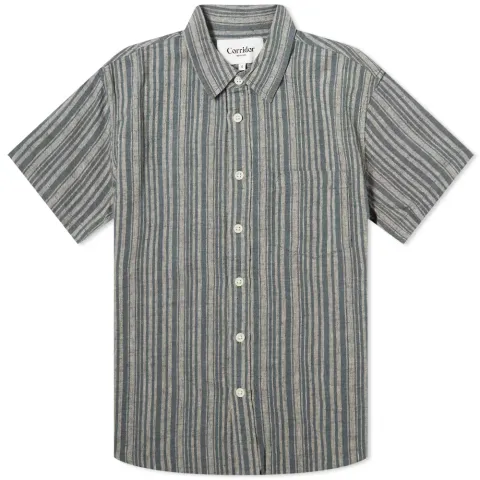 Short Sleeve Rustic Stripe Shirt
