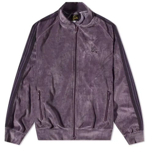 Velour Track Jacket