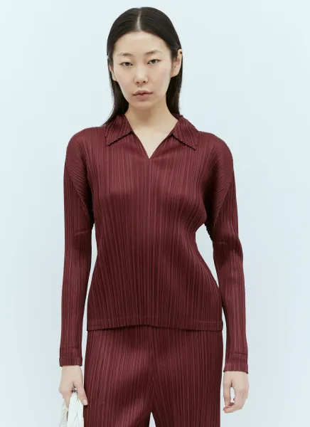 October Pleated Collar Shirt