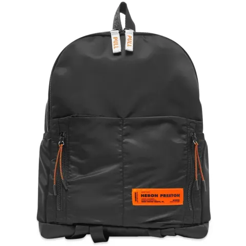 Zip Round Logo Backpack