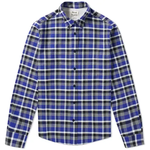 Isherwood Tartan Check Button Down Shirt