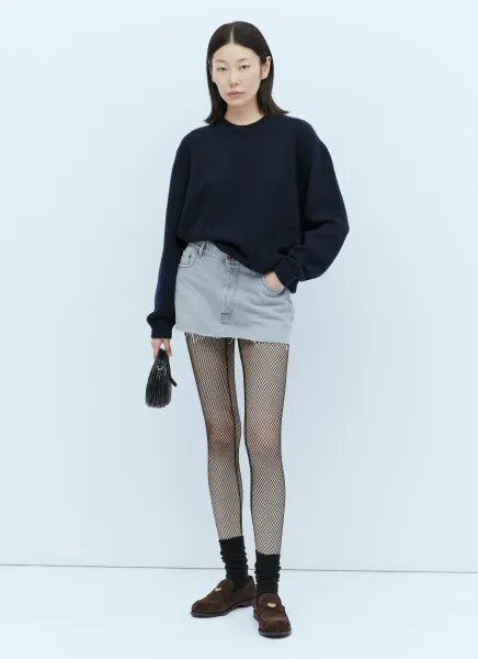 Denim Mini Skirt