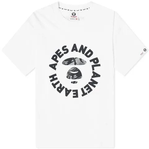 AAPE 3M Camo Planet Earth T-Shirt