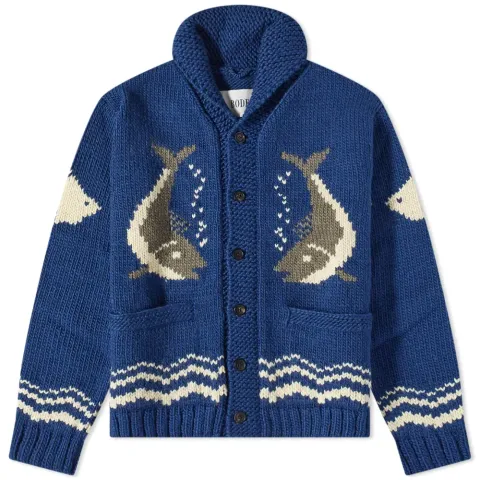 River Fish Chunky Cardiga