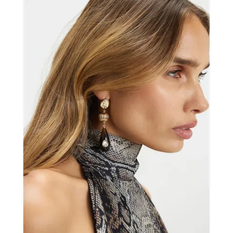 River Island Resin Drop Earrings