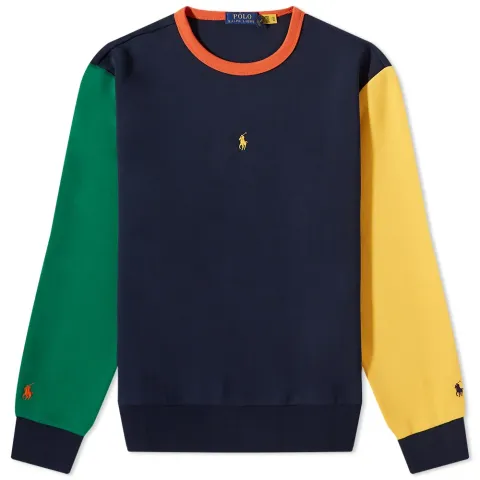 Funmix Panel Centre Logo Crew Sweat