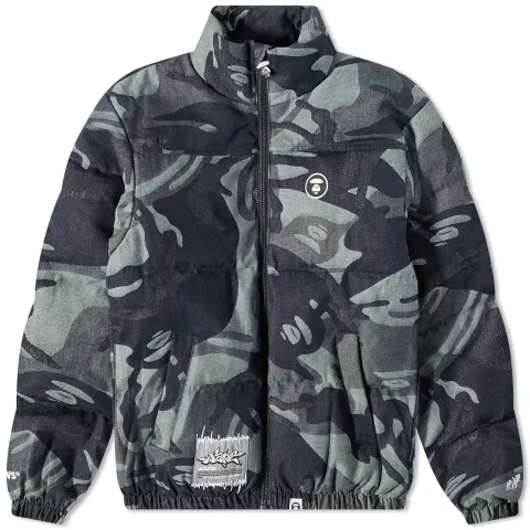 AAPE Panel Down Jacket
