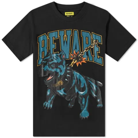 Beware Dog Washed T-Shirt