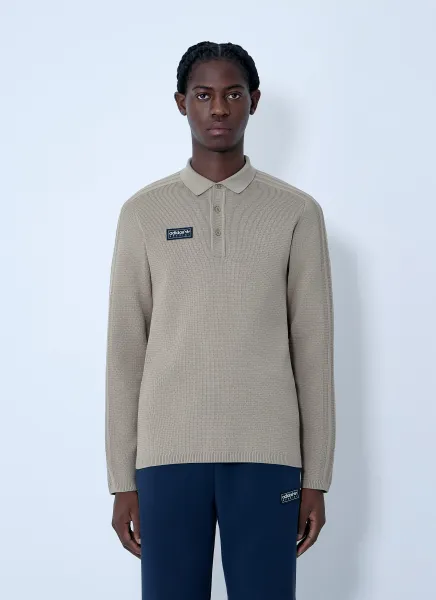 Logo Patch Polo Shirt