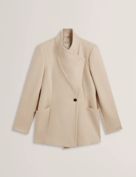 Ted Baker Wool Rich Wrap Coat