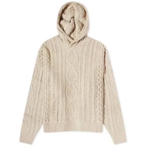 Cable Knit Hoodie