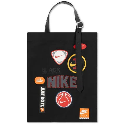 x Nike Multi Logo Print Tote Bag