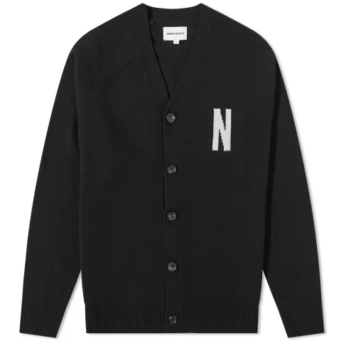 Kasper Intarsia Cardigan