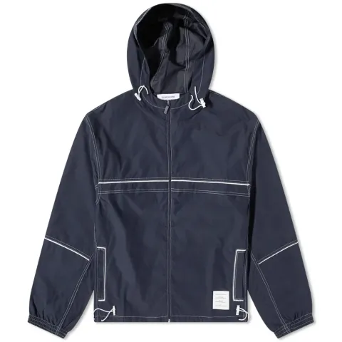 Ripstop Zip Hooded Jacket