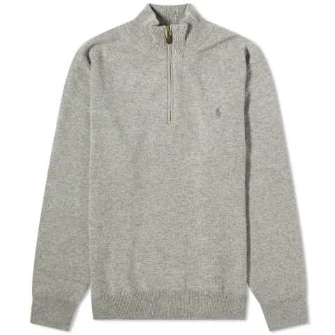 Lambswool Half Zip Knit