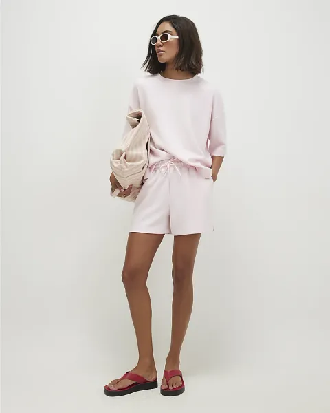 River Island Pink Premium Shorts