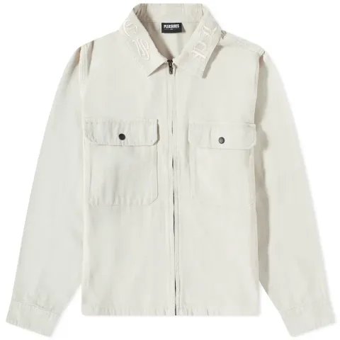 Temper Logo Collar Work Jacket